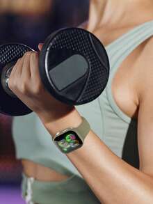 2件裝橄欖綠 保護殼，適用 40mm/41mm/42mm/44mm/45mm/46mm/49mm，防摔防刮硬 PC+鋼化玻璃一體式錶殼，相容 Ultra/SE/12/11/10/9/8/7/6/5/4 系列，男款女款休閒運動手錶殼 - 橄欖綠+橄欖綠 - 查看 7