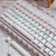 Cupid Cute Keycaps PBT 5-Side Dye-Sublimation Original Height Compatible With Mechanical Keyboards - View 4