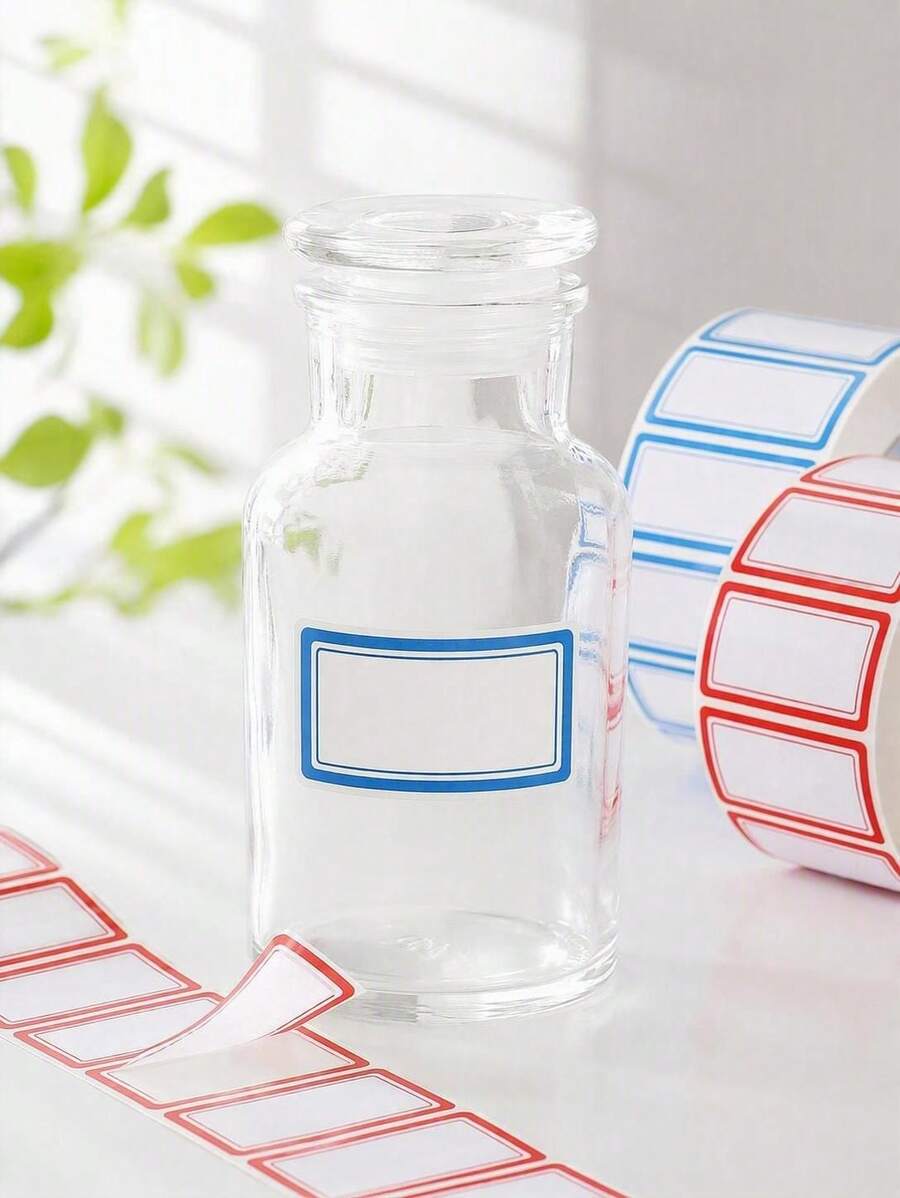 1000pcs Waterproof Oil-Proof Food Storage Labels For Kitchen & Freezer Organization