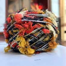 50g Unique Colorful Professional Yarn, Blended Fluffy Fancy Yarn Of Polyester And Mohair, Suitable For DIY Scarves, Hats, Gloves, Bags - Blended Yarn - View 9