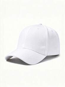 1pc Unisex Baseball Cap Trucker Hat Funny Solid Color Minimalist Casual Adjustable Baseball Cap, Suitable For Daily Wear And Outfit - Navy Blue - View 6