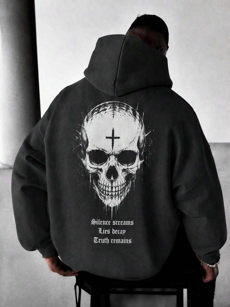 Men Hoodies - Dark Grey - View 1
