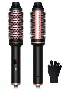 UKLISS 3-In-1 Ceramic Hair Styler - Portable Design With Curling, Straightening And Drying Functions - Black - View 12