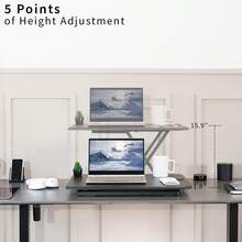 Home Office Desks - Black - View 2