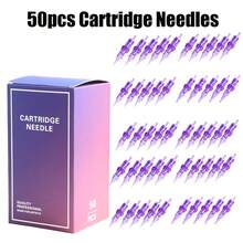Purple Tattoo Needles 50pcs/Box RL RS M1 Size Professional Disposable Purple Needles Permanent Eyebrow Lip Makeup Needles Suitable For Tattoo Machine Pen - Purple - View 10