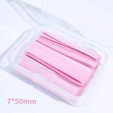 Libeauty 1000pcs Eyelash Curl Paper, Keratin Eyelash Perming Tool, Eyelash Curling Strip, Makeup Beauty Tool, Eyelash Lifting Pad - Multicolor - View 16