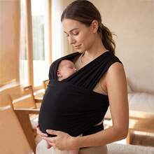 1 cái đai địu em bé đa năng, địu quấn điều chỉnh hướng mặt trước cho trẻ sơ sinh và trẻ tập đi, di động nhẹ, phù hợp cho mọi mùa - Freestyle - Xem 10