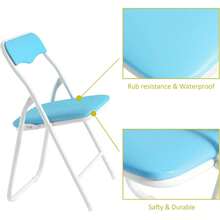 Folding Tables & Chairs - Blue - View 4