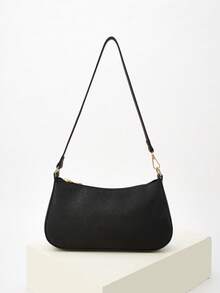 1 buah Tas Selempang Minimalis Warna Polos untuk Anak Perempuan, Tas Baguette Retro Modis, Tas Selempang Kecil Serbaguna, Pilihan Multi-Warna untuk Perjalanan dan Santai - M375 - View 18