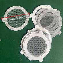5pcs Disposable Shower Drain Hair Catcher Stickers, Round Peel-Off Drain Filter Mesh With Pull Handle, Bathroom Sink Hair Catcher Anti-Clogging Accessory - Multi-color - View 5