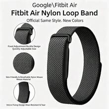 Nylon Braided Sports Wristband, Compatible With Google Air, Breathable Quick-Dry, Adjustable Hook And Loop Strap, Fitness Tracker Accessory - one-size - View 3