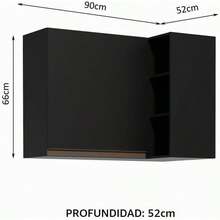 Kitchen Cabinets - Black - View 9