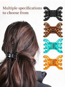 4PCS/1PC Portable Creative New Metal Bow Magnetic Hair Clip, Intelligent Collarbone Magnetic Hair Clip.Halloween Hair Accessories, Travel Essentials - Multicolor - View 2