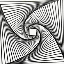 1 Adult Coloring Book, Stress Relief Coloring Book, Fascinating Optical Illusion Geometric Line Art, Hypnotic Spiral Design, Creative Leisure Gift Suitable For Art Lovers' Holiday And Birthday Gifts - Multiple Styles - View 6