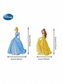 Monogram 1PC Disney Officially Licensed 3D PVC Fridge Magnet With Belle Ariel And Cinderella Princess Figures Cute Magnet For Refrigerator Locker Whiteboard Decor Great Birthday And Holiday Collectible Gift For Princess Fans - Princess - View 10