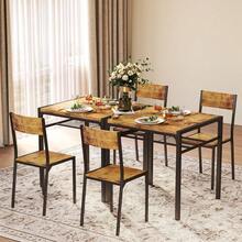 Folding Tables & Chairs - Brown - View 11