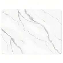 1pc Luxury Marble Pattern Diatomaceous Earth Washing Machine Top Mat, Super Absorbent & Quick Drying, Non-Slip Bottom, Washing Machine Dryer Cover Protective Pad, Dust-Proof, Mold-Proof, Splash-Proof, Scratch-Resistant, Easy To Clean & Reusable Drainage Mat, Suitable For Laundry Room, Kitchen - Black and White - View 8