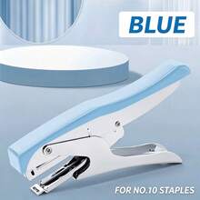 1 buah Stapler Genggam Portabel, Pistol Stapler Hemat Tenaga dengan Mekanisme Tuas, Bodi Logam, Cocok untuk Kemasan Makanan Bawa Pulang, Label Pesanan, Dokumen, Penjilidan Manual, dan Berbagai Skenario Lainnya - beraneka warna - View 12