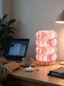 Creamy Cloud Bubble Lampshade, INS Girly Bedroom Bedside Atmosphere Lampshade, Nordic Creative Desktop Decor Lampshade, Soft Light Ornament For B&B Hotel (Light Source Not Included) - Bubble Cloud Lampshade - View 2
