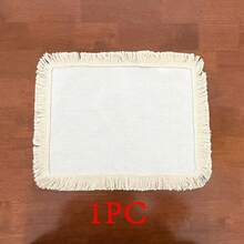 1/2/4pcs Japanese Style Tassel Lace Fabric Napkins, Suitable For Valentine's Day, Wedding, Daily Use And Wedding - Multicolor - View 9