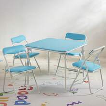 Folding Tables & Chairs - Blue - View 6