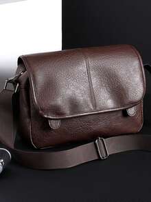 1pc Minimalist Shoulder Bag Men's Crossbody Large Backpack - Korean Style Crossbody Bag Men's - Casual Large Capacity Messenger Bag - Multicolor - View 13