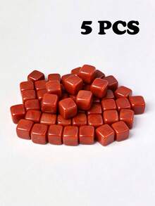 1/5/10 Pcs Natural Polished Tumbled Stone Cubes Bulk Crystal Gemstone Squares For Home Decor Vase Filler DIY Crafts - Multicolor - View 29