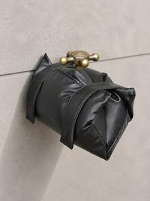 1pc Outdoor Faucet Anti-Freeze Protective Cover, Winter Waterproof Insulation Anti-Freeze Sleeve, Prevents Pipe Bursting; Features Thickened Insulation Design, Equipped With Hook And Loop Strap And Zipper, Fits Standard Outdoor Garden Faucet, Essential For Winter Pipe Anti-Freeze And Warmth - A - View 8