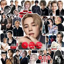 asmodee 55pcs BTS Jimin Stickers, Kpop Arirang Album Planner Water Cup Stickers - Style Random - View 1