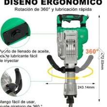 Electric Hammers - Green - View 3