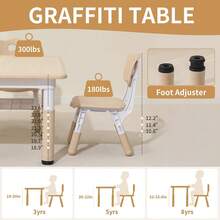 Kids Tables & Chairs - Apricot - View 6