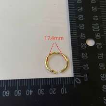 1pc Minimalist Silver-Plated Copper Wavy Adjustable Ring, Suitable For Women's Daily Wear And Gift - Simple Ring - View 7