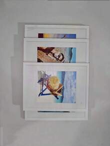 5pcs Wooden Photo Frame Set, Suitable For Photo Wall, Can Be Placed On Desk Or Hung On Wall, Perfect For Photo Decoration And Commemorative Gift. - multicolor - View 5
