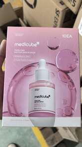 Medicube Salmon Pink Peptide Glow Essence Mask 10pcs/Pack - Collagen - View 5