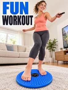 Waist Twisting Disc Body Waist Twisting Board For Exercise Multifunctional Workout Equipment For Women Men Helps To Slim Waistline Enhance Stability And Flexibility Strengthening Abdominal Stomach Exercise Gym Essential Accessories - Multicolor - View 9