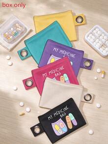 Tas Obat, Kantung Pil, Kantung Gantungan Kunci, Perlengkapan Sehari-hari, Desain Tali Pergelangan Tangan, Lampiran Ransel, Pengasuh, Hadiah Natal, Hadiah Perawat, Hadiah Ulang Tahun - MultiWarna - View 6
