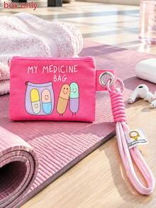 Tas Obat, Kantung Pil, Kantung Gantungan Kunci, Perlengkapan Sehari-hari, Desain Tali Pergelangan Tangan, Lampiran Ransel, Pengasuh, Hadiah Natal, Hadiah Perawat, Hadiah Ulang Tahun - MultiWarna - View 2