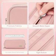 Multi-Layer Multi-Function Storage Bag With Dividers, Suitable For Women's Cosmetics, Makeup Tools, Student Pencils, Markers And Other Learning Supplies, Home Organization, Convenient For Travel, Best Gift Choice - View 9