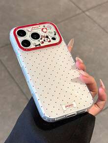 Jelly 2合1手機殼，適用於 Apple 18/18Pro/18Promax/17/17Air/17Pro/17Promax、16/16Plus/16Pro/16Promax、15/15Plus/15Pro/15Promax、14/14Plus/14Pro/14Promax、13/13Pro/13Promax、12/12Pro/12Promax、11/11Pro Max，韓日風手機保護殼 - 紅白 - 查看 3