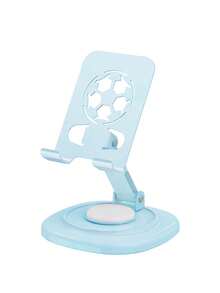 1pc Adjustable Phone Desktop Stand, 360° Rotating Foldable Tablet Holder, Universal Smartphone And Tablet Desktop Stand - Multicolor - View 10