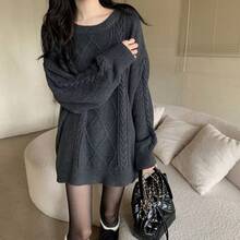 マタニティ セーター ニット レディース 厚手 ゆったり リラックス 保温 インナー 秋冬 トップス 妊婦 あったか 冬服 レディース 秋服レディース 秋冬コーデ 体型カバー おしゃれ ママコーデ 長袖トップス 国内発送 - グレー - チェックする 2