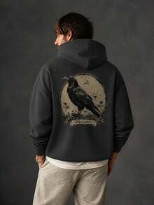 Men Hoodies - Dark Grey - View 4