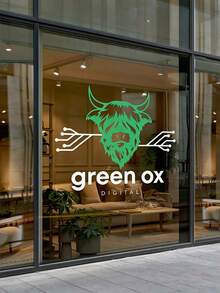 Custom Transparent Wall Sticker (15*7cm) - Decorative Transfer Sticker - Customizable Logo Or Large Size Crystal Style Design - Suitable For Store, Restaurant, Cafe And Vehicle Window Applications - Multicolor - View 6
