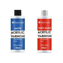 1件 60ml/120ml/250ml 水性丙烯酸封釉，高光與啞光飾面，適用於木材、紙張、布料的保護塗層，防龜裂、強附著力，適合專業藝術家與愛好畫家 - 彩色 - 查看 17