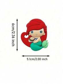 Monogram 1PC Disney Officially Licensed 3D PVC Fridge Magnet With Belle Ariel And Cinderella Princess Figures Cute Magnet For Refrigerator Locker Whiteboard Decor Great Birthday And Holiday Collectible Gift For Princess Fans - Princess - View 4