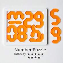 1 Buah Puzzle Jigsaw 29, Level 10 Puzzle Asah Otak Akrilik Sangat Sulit, Permainan Tantangan Logika, Dekorasi Permainan Pikiran di Meja, Hadiah Puzzle Penghilang Stres untuk Dewasa & Kolektor Puzzle - MultiWarna - View 17
