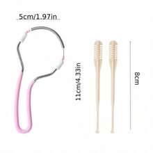 3pcs Facial Hair Removal Set, Exquisite Beauty Facial Razor, Spring Hair Removal Tool, Women's Lip Hair Removal, Facial Hair Removal Tool, Lip Hair Removal, Facial And Leg Hair Removal. Hair Removal Device Facial Care Product - Multiple Styles - View 5