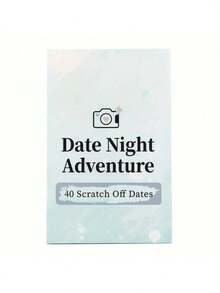 Date Night Adventure 40 Scratch-Off Date Ideas For Couples, Romantic Gift, Exciting And Fun Adventure Card Game. ,Couple,Couple Games,Games,Couples,Board Games,Couple,Games,Gift,Fun Games,Presents For Men,Present - Multicolor - View 4