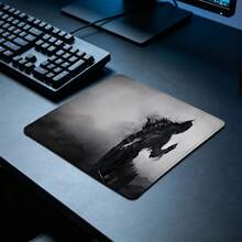 Ink Knight Mouse Pad Grey Wash Texture Desk Mat Extended XL MousePad Office Desk Accessories Multicolor Non-Slip Stitched Edge Computer Mat For Desk 35.4x15.7 Inches Rubber Base Laptop Keyboard Pad For Home Office & Gamers,Durable And Spill-Resistant - View 5