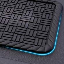 Alfombrilla antideslizante de PVC resistente a altas temperaturas para consola central de coche, no pegajosa y sin deformación en el calor del verano, almacenamiento universal para teléfonos, llaves y artículos diversos, organiza los accesorios de la consola central de tu coche - 1 pieza - Ver 7